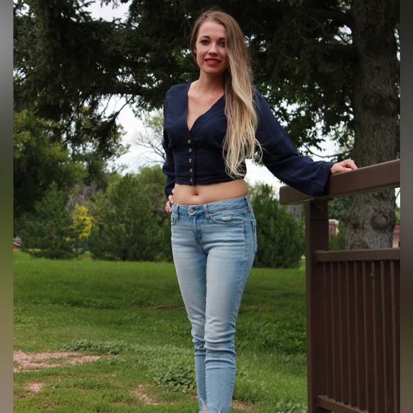 New w/ tags! Free People BohoCrop Top - Picture 1 of 10